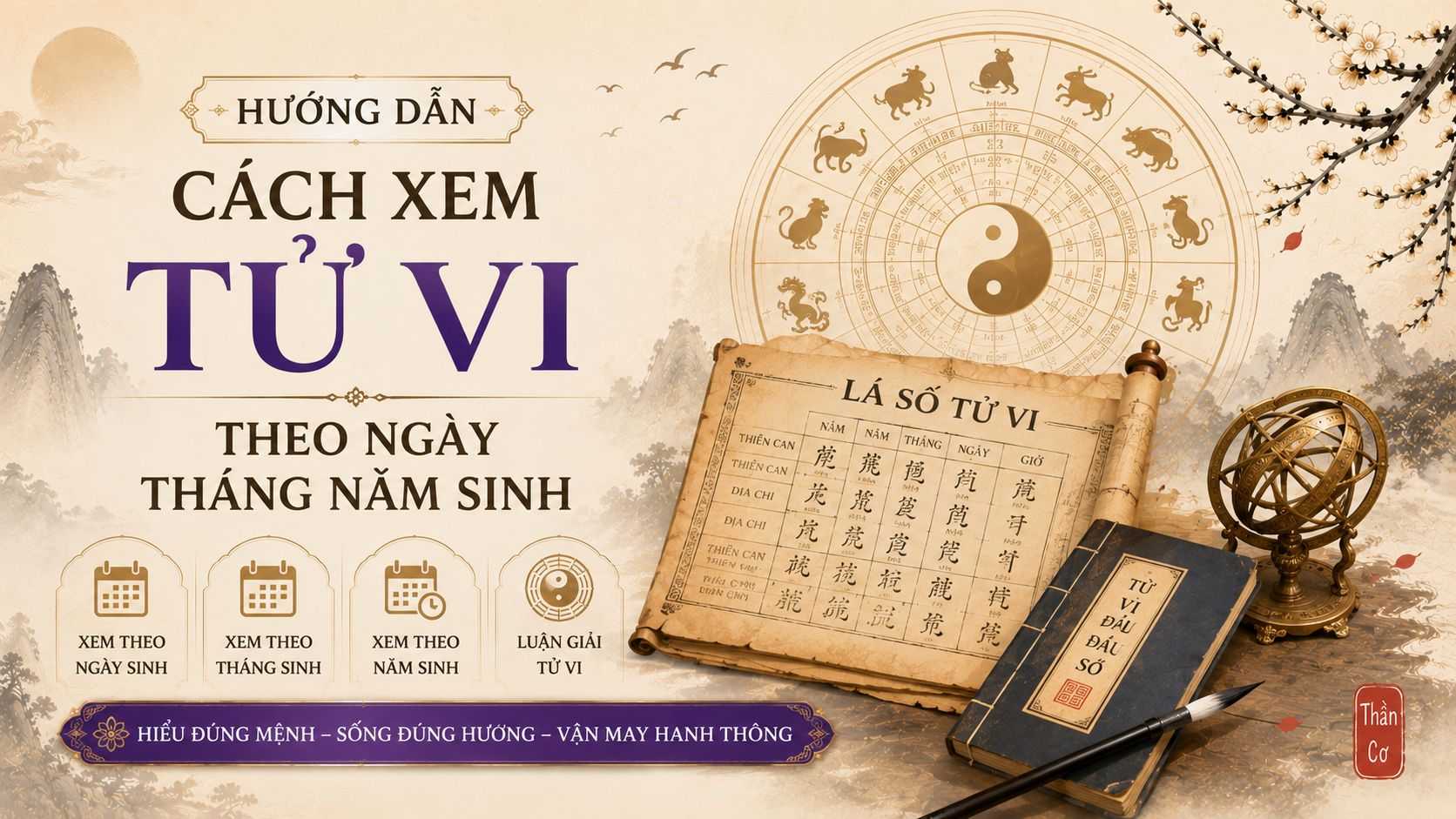 Cách Xem Tử Vi Theo Ngày Tháng Năm Sinh