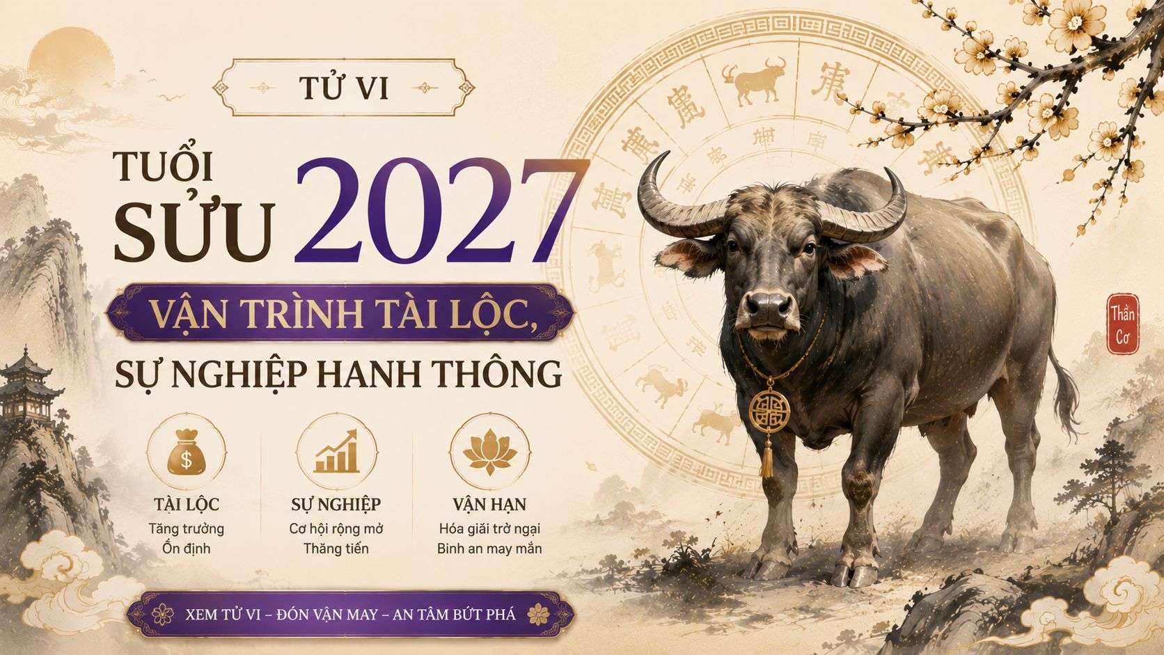 Tử Vi Tuổi Sửu 2027 Vận Trình Tài Lộc, Sự Nghiệp Hanh Thông